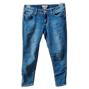 Vintage Y2K OP Skinny Jeans Ankle Zip Women’s 32 / 9 Juniors Mid Rise